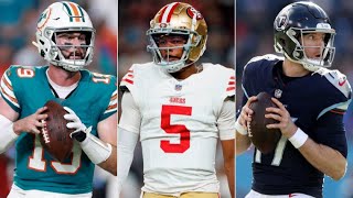 Top Ten Tua Tagovailoa replacements for Miami Dolphins Qb position and who we do not want to see [upl. by Lingwood487]