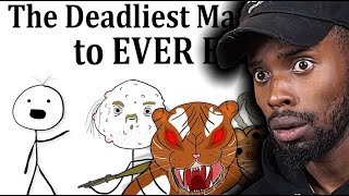 The Deadliest Man Eating Animals To Exist  DuckyDee Reacts [upl. by Akimas]