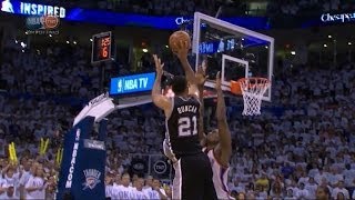 Spurs  Thunder 112107  finale regulation and OT  Game 6  western finals 2014 [upl. by Ssyla]