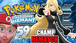 POKÉMON STRAHLENDER DIAMANT 💎 59 Sinnoh Liga Rematches  Champ Cynthia [upl. by Thorsten943]