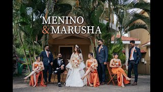 Goan Catholic Wedding 2023  Menino amp Marusha [upl. by Anihc]