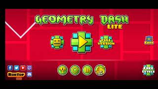 turbo geometria lite inicio vs actualidad parte 1  geometrydash [upl. by Atinreb]