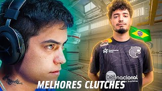 Skullz é o novo FNX em clutches Os melhores clutches feitos por ele no CS2 e CSGO Furia Liquid [upl. by Drhacir]