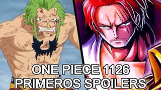 ONE PIECE 1126 PRIMEROS SPOILERS  SHANKS VS BARTOLOMEO Y LUFFY DESAPARECE DE ELBAF [upl. by Alliehs]