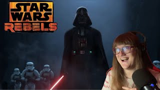 Star Wars Rebels season 2 episode 1 The Siege of Lothal Part 1 Reaction [upl. by Arev130]