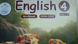 4th standard workbook 2nd term English unit 6 Good practices ennumezhuthum [upl. by Nitnert831]