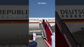 German President Steinmeier left waiting for 30 mins by Qatari officials [upl. by Anivel996]