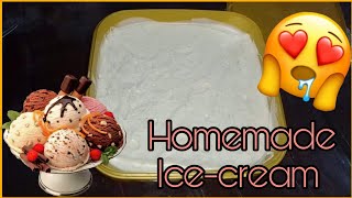 Paano gumawa ng icecream  Easy steps to make icecream [upl. by Adnolor]