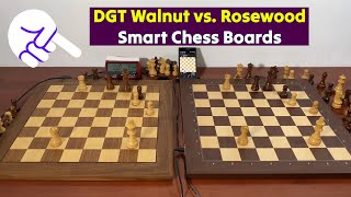 DGT Walnut vs Rosewood Electronic Chess Boards  DGT Pi 👑 Gadgetify [upl. by Chantal]