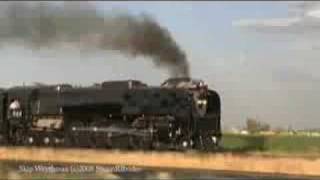 UP844 100thAnniv Denver Post Cheyenne Frontier DaysTrainRun [upl. by Armat52]