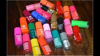 Aroma Care Nail Polish Review  24 color Nail Enamel Set  Best Affordable Nail color set in India [upl. by Ruthven]