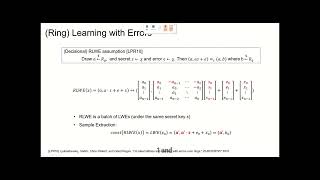 A generic introduction to fully homomorphic encryptions [upl. by Coonan117]