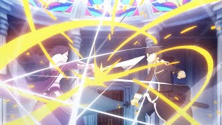 Sword Art Online Alicization  Integrity Knight Fanatio VS Kirito [upl. by Blondy462]