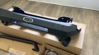 JC Whitney 3rd Gen Toyota Tacoma Bumper Unboxing [upl. by Noraj]