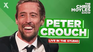 Peter Crouch chats about his new book and football stories  The Chris Moyles Show  Radio X [upl. by Ivar938]