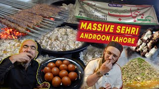 Massive Sehri Androon Lahore  Punjab Tikka Androon Mochi Gate  Chickne Reshmi Boti [upl. by Vivianne]