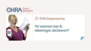 Tot wanneer kan ik mijn rekening declareren [upl. by Irep343]