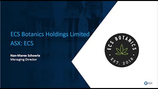 ASX Small and MidCap Conference September 2024  ECS Botanics Holdings Limited ASXECS [upl. by Anitsirhc]