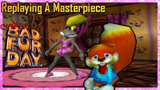 Replaying Conkers Bad Fur Day  A Nintendo 64 classic [upl. by Felicidad]