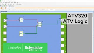 How to use ATV Logic on ATV320 Example with UpDown Counter  Schneider Electric Support [upl. by Notsnorb30]