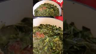 Collard Greens for Thanksgiving SUBSCRIBE for this and other delicious cooking videos collards [upl. by Yelah]