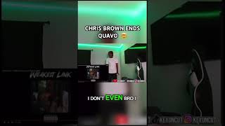 Chris Brown  Weakest Link Quavo Diss REACTION [upl. by Keily]