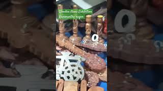 Wooden items Exhibition Rammurthy nager woodworking craft woodindustry [upl. by Ardisi316]