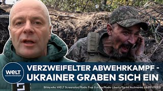 PUTINS KRIEG Russen rücken unaufhaltsam vor  Ukrainer verstärken Schlüsselstellung Pokrowsk ein [upl. by Nahtanha342]