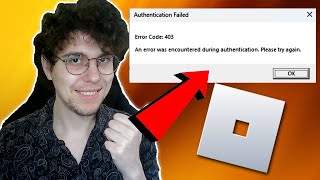 How To Fix Roblox Error Code 403 Updated 2024 [upl. by Rovaert]