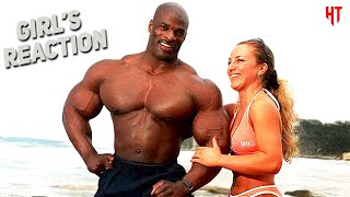 ITS SHOW TIME  WHEN RONNIE COLEMAN GOES SHIRTLESS IN PUBLIC  BODYBUILDING REACTION MOTIVATION [upl. by Calabresi]