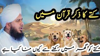 Kutte ka Zikr Quran Me  Kutte ko ghar pr rkhana chahuye ya nahi  bayan by Ajmal Raza Qadri 2024 [upl. by Gad]