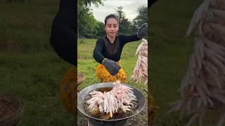 How To Make Chicken Panjay 😄 chickenpanja cooking [upl. by Zaraf204]