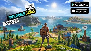 Top 5 BEST OPEN WORLD Games for Android😍🔥  2024  You Can’t Miss  Get Ready to Be Amazed 😱 [upl. by Janek]