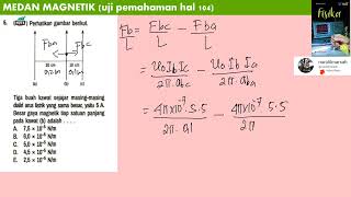 MEDAN MAGNETIK hal 104 no 5 eralngga [upl. by Hawthorn]