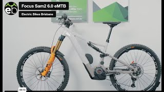 Focus Sam2 60 eMTB Bosch CX Race Smart System [upl. by Dilahk]