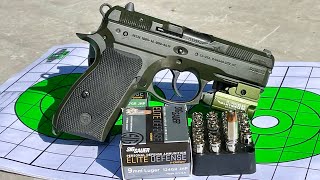 CZ P01 vs Sig Elite Performance Ammo [upl. by Godrich569]