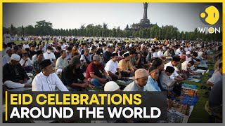 Eid alFitr 2024 millions of Muslims around the world celebrate end of Ramadan  Latest News  WION [upl. by Scammon]