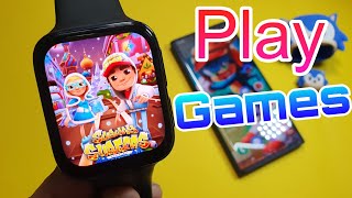 How To Play Games In Smartwatch  Cheapest Smartwatch  Cheap Smartwatch  Android Smartwatch [upl. by Erdna377]