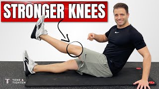 Stronger Knees NOW How To Increase Knee Strength At Home [upl. by Janene]