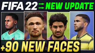 Confirmed FIFA 22 News  NEW Face Scans  Many Real Faces via Title Update 4 [upl. by Pool]