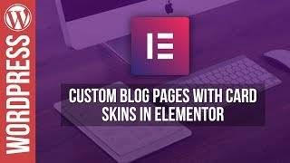 Elementor Post Cards Blog Layout  Wordpress Tutorial [upl. by Balcke480]