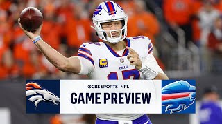 NFL Week 10 Monday Night Football Broncos at Bills  TOP PROPS  GAME PICK  CBS Sports [upl. by Acinoryt]