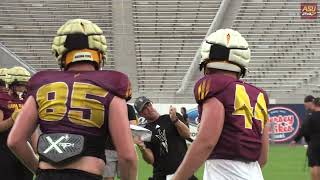 Sights and sounds from ASU Saturday preseason camp 08032024 [upl. by Miof Mela449]