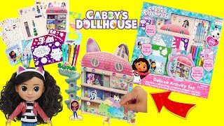 Gabbys Dollhouse Mega Activity Set Crafts for Kids [upl. by Aynnek]