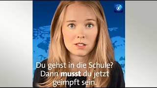 Masern Gestern endete die Frist um Impf oder Genesenennachweise vorzuzeigen shorts tagesschau [upl. by Edholm845]