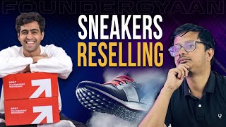 Understanding Rs 15 Cryear Sneakers Reselling Business from Vedant Lamba  MainStreettv [upl. by Latty]