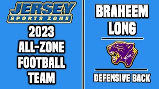 Braheem Long  Camden DB  2023 JSZ All Zone Profile [upl. by Docilla]