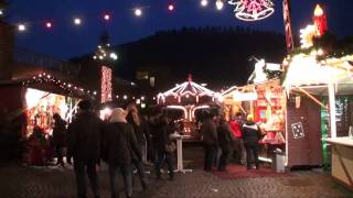 Christmas Market in Cochem in Moselle Valley in Germany  Christmas markets [upl. by Ki]