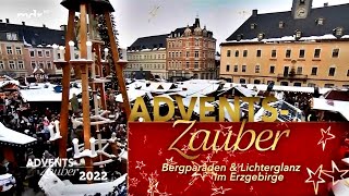 Adventszauber  Lichterglanz im Erzgebirge 2022 [upl. by Mcconnell]