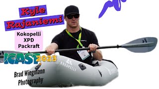 Kokopelli XPD updated packraft featuring Kyle Rajaniem on the water at 2023 [upl. by Alvira]